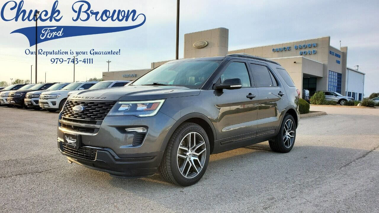 Used 2018 Ford Explorer Sport w/ Equipment Group 401A image 1