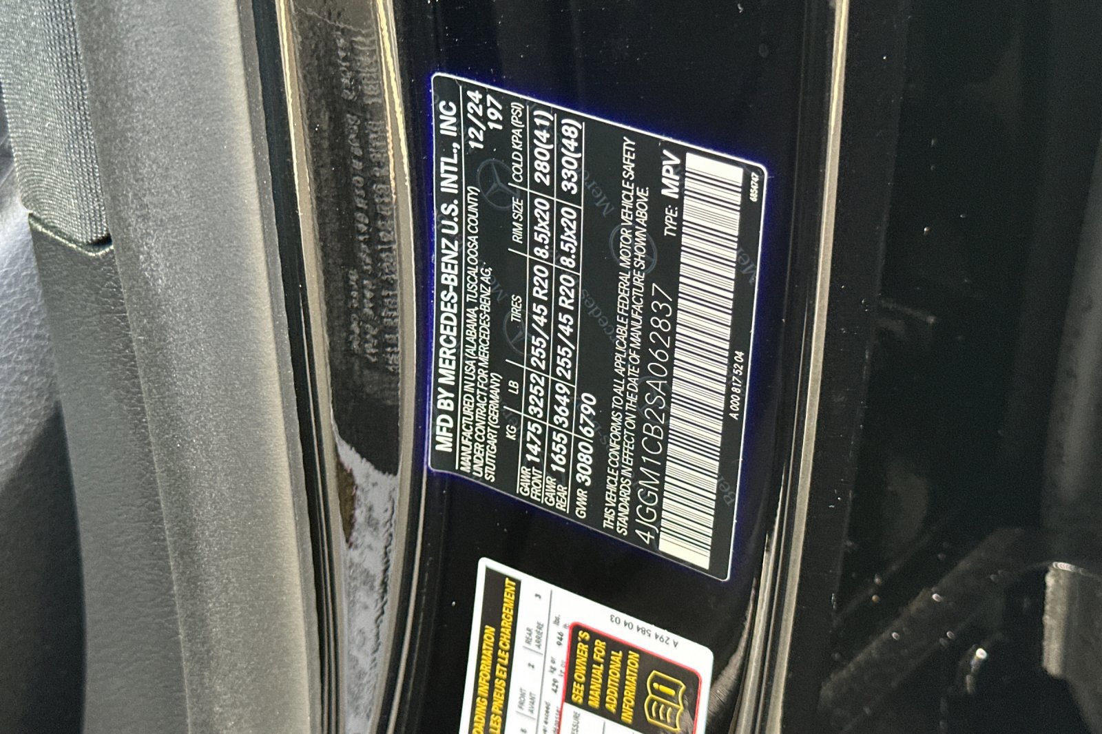 New 2025 Mercedes-Benz EQE 350+ 4MATIC SUV image 52