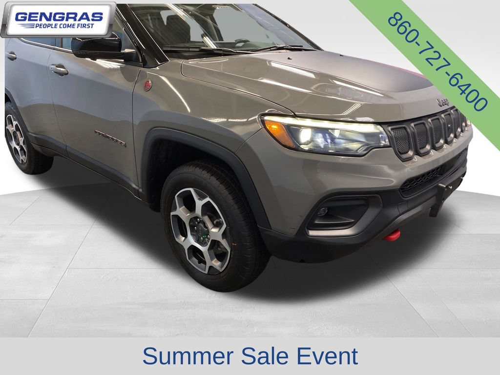 Used 2022 Jeep Compass Trailhawk w/ Trailhawk Elite Group AWD/4WD image 46