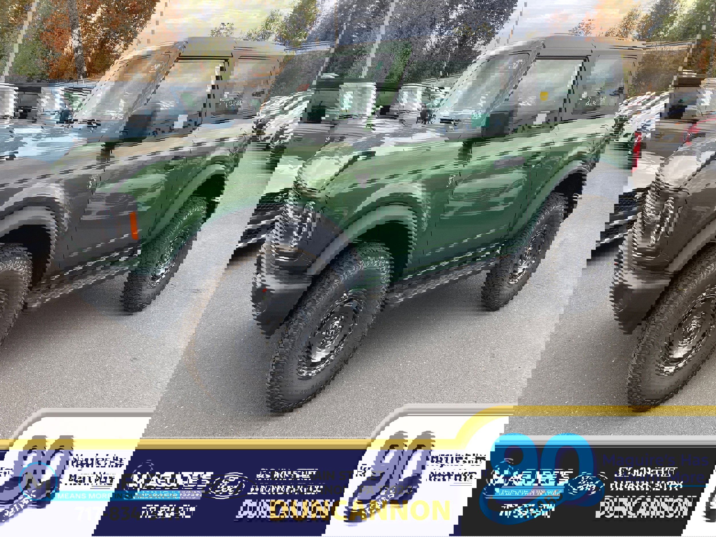 New 2025 Ford Bronco 2-Door w/ Sasquatch Package
