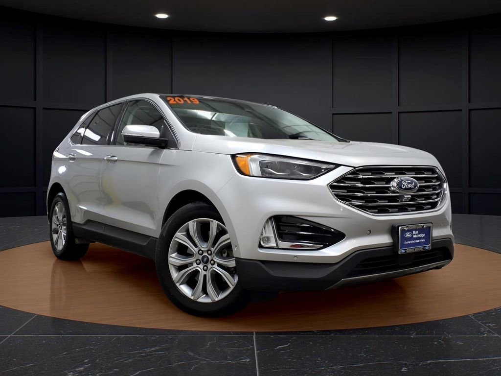 Certified 2019 Ford Edge Titanium w/ Equipment Group 301A AWD/4WD image 1