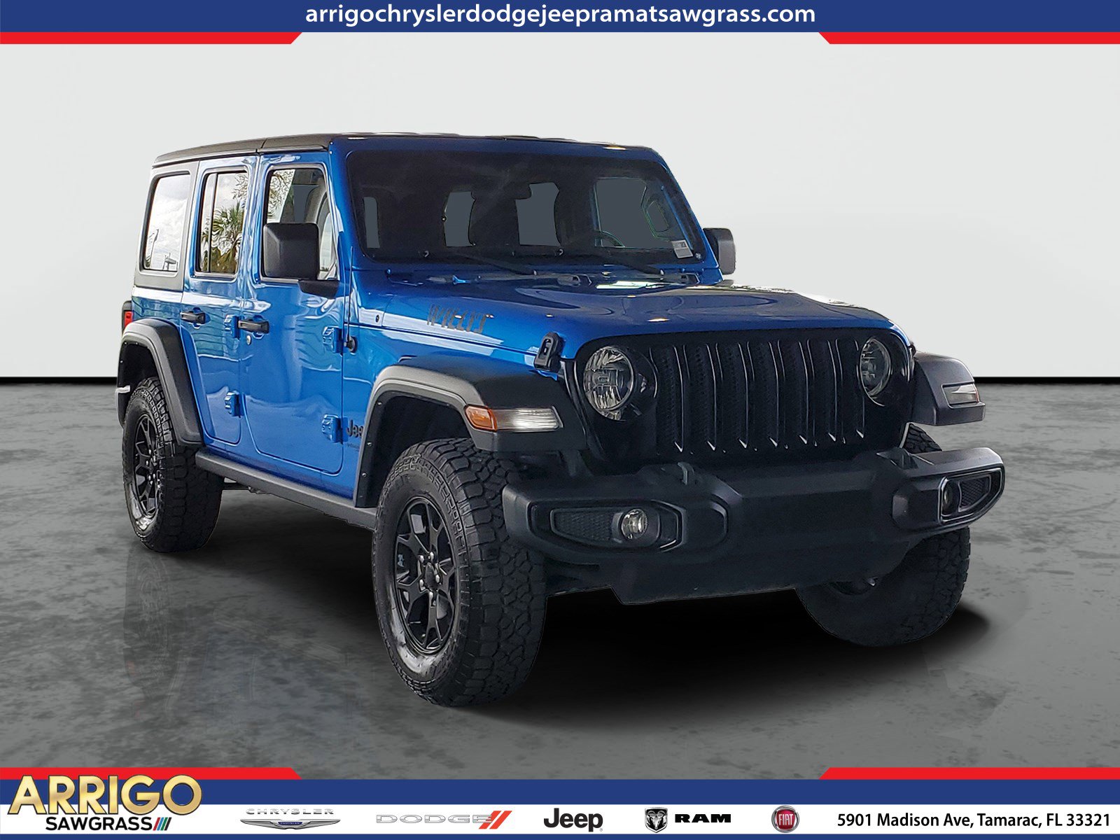 Used 2022 Jeep Wrangler Unlimited Sport AWD/4WD video 1