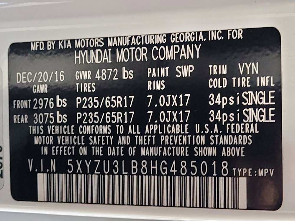 Used 2017 Hyundai Santa Fe Sport w/ 2.4L Tech Package 04 image 33