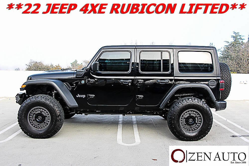 Used 2022 Jeep Wrangler Unlimited Rubicon 4xe w/ Cold Weather Group image 5