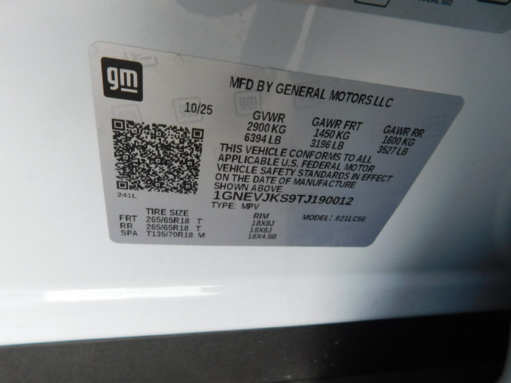 Certified 2026 Chevrolet Traverse Z71 w/ Enhanced Driving Package AWD/4WD image 12
