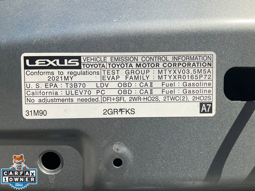 Used 2021 Lexus IS 350 F Sport w/ Navigation Package image 12