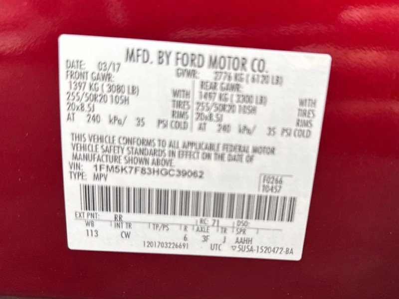 Used 2017 Ford Explorer Limited image 39