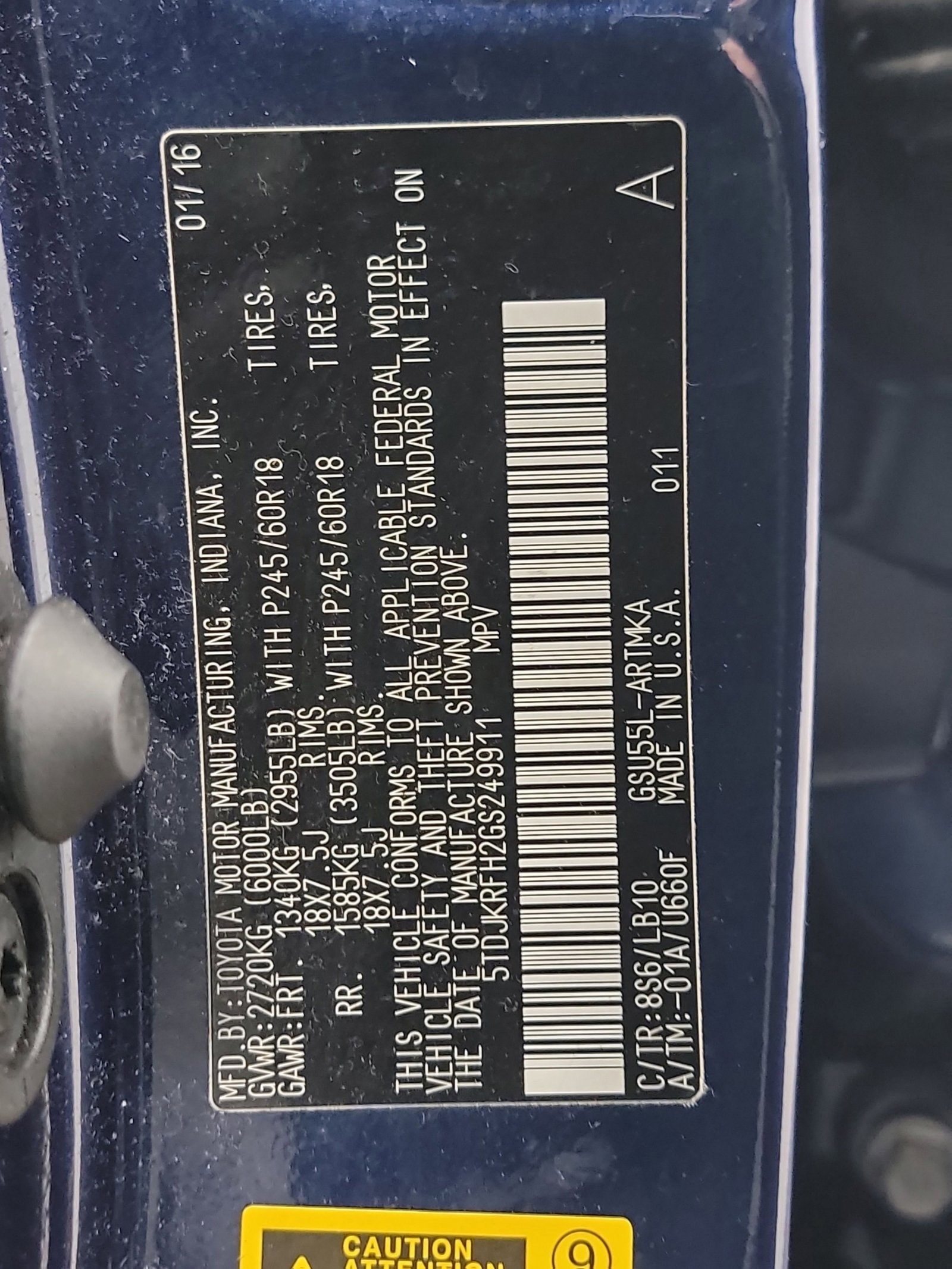 Used 2016 Toyota Highlander XLE AWD/4WD image 33