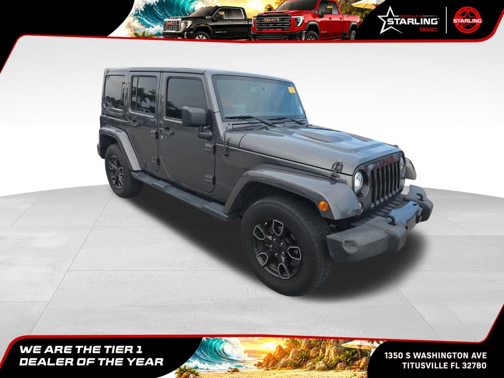 Used 2018 Jeep Wrangler Unlimited Sahara AWD/4WD image 1