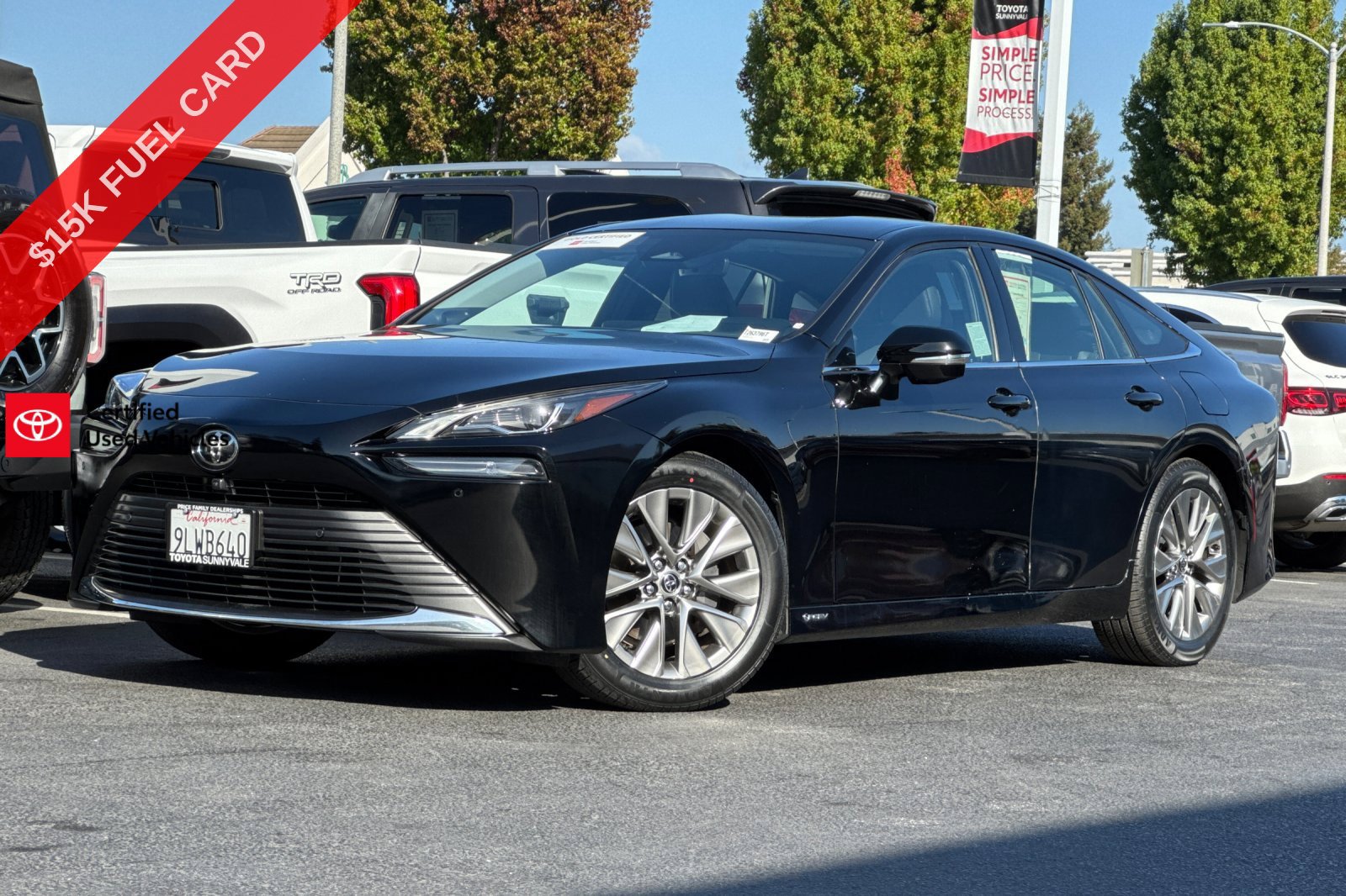 Certified 2024 Toyota Mirai w/ Advanced Technology Package
