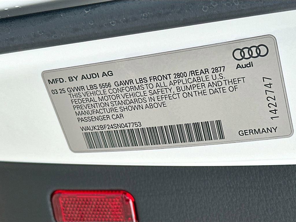 Used 2025 Audi A6 3.0T Premium image 40