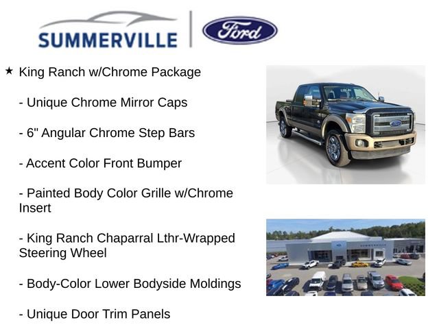 Used 2013 Ford F250 King Ranch w/ King Ranch w/Chrome Pkg image 2