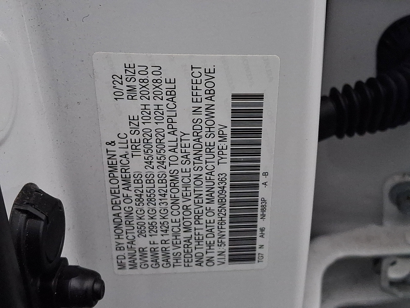 Used 2022 Honda Pilot Special Edition image 27