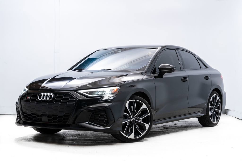 Used 2023 Audi S3 Premium w/ Black Optic Package AWD/4WD image 1