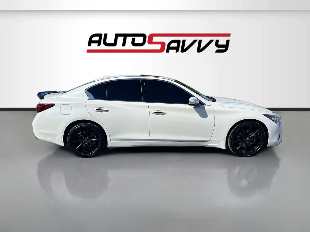 Used 2022 INFINITI Q50 Luxe w/ Cargo Package RWD image 8