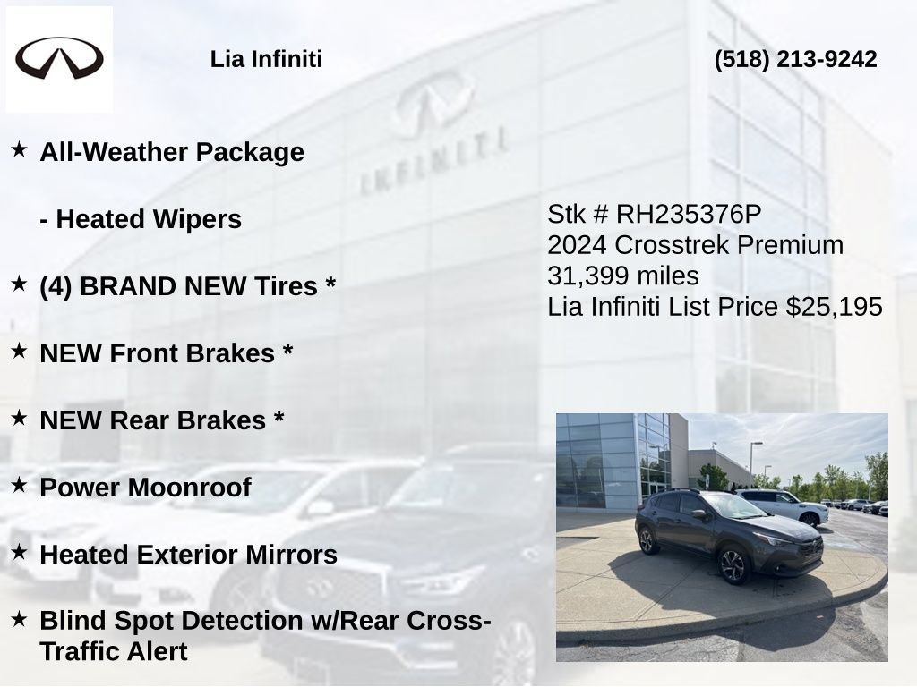 Used 2024 Subaru Crosstrek 2.0i Premium AWD/4WD image 20