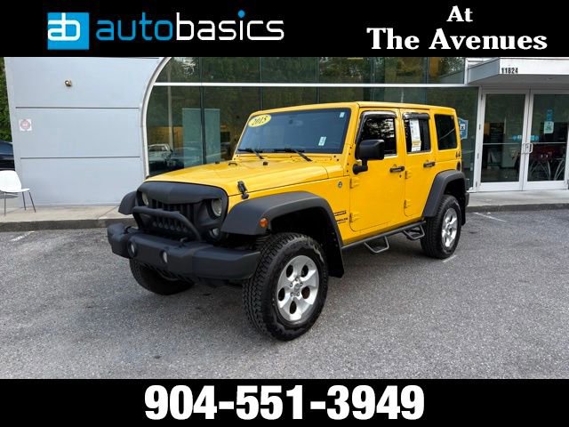 Used 2015 Jeep Wrangler Unlimited Sport w/ Quick Order Package 24S AWD/4WD image 1