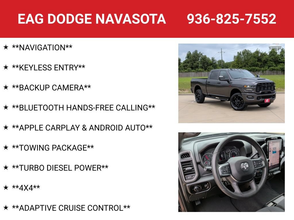 New 2026 RAM 2500 Tradesman AWD/4WD image 4