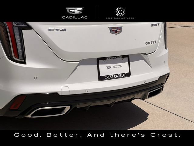 Certified 2025 Cadillac CT4 Sport w/ Cold Weather Package RWD image 9