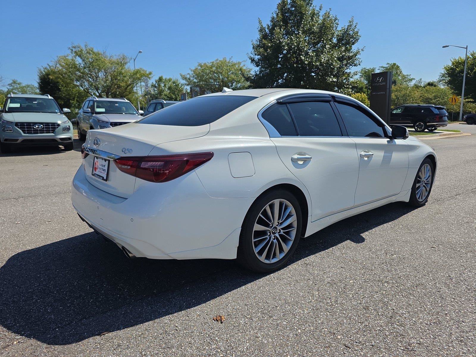 Used 2023 INFINITI Q50 Luxe w/ Cargo Package RWD image 7