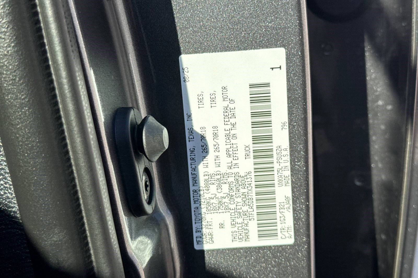 New 2026 Toyota Tundra SR image 19