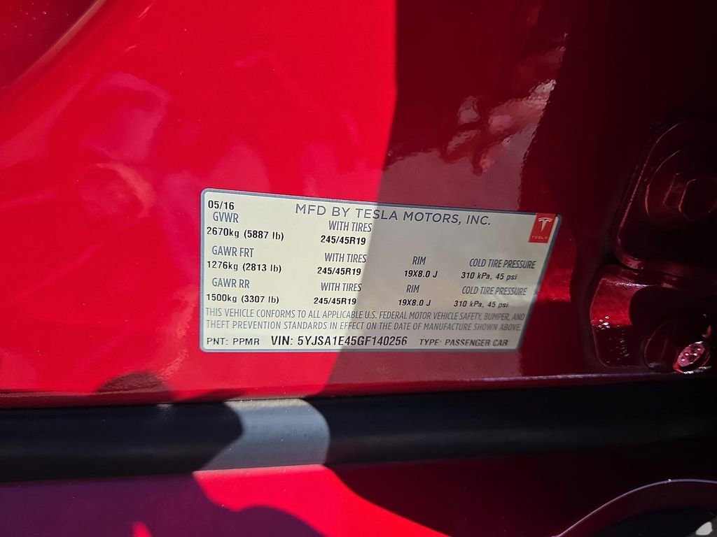 Used 2016 Tesla Model S P90D image 24