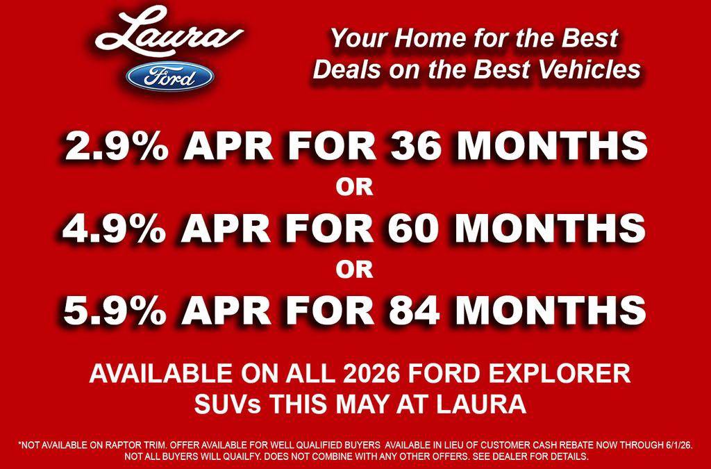 New 2026 Ford Explorer Platinum w/ LUX Leather Package AWD/4WD image 5