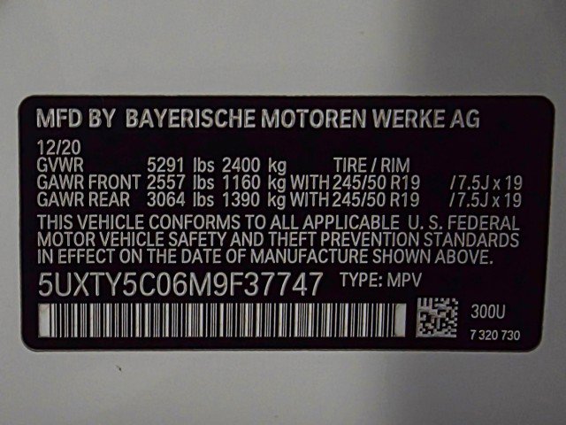 Used 2021 BMW X3 xDrive30i w/ Convenience Package image 46