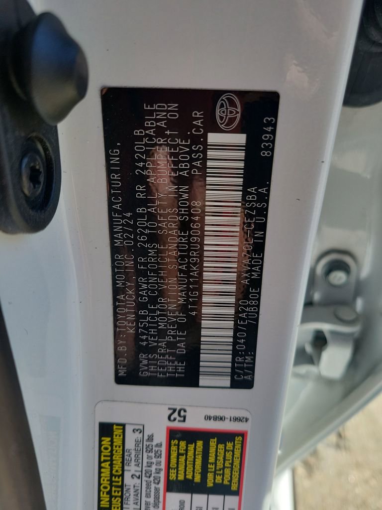 Certified 2024 Toyota Camry SE image 35