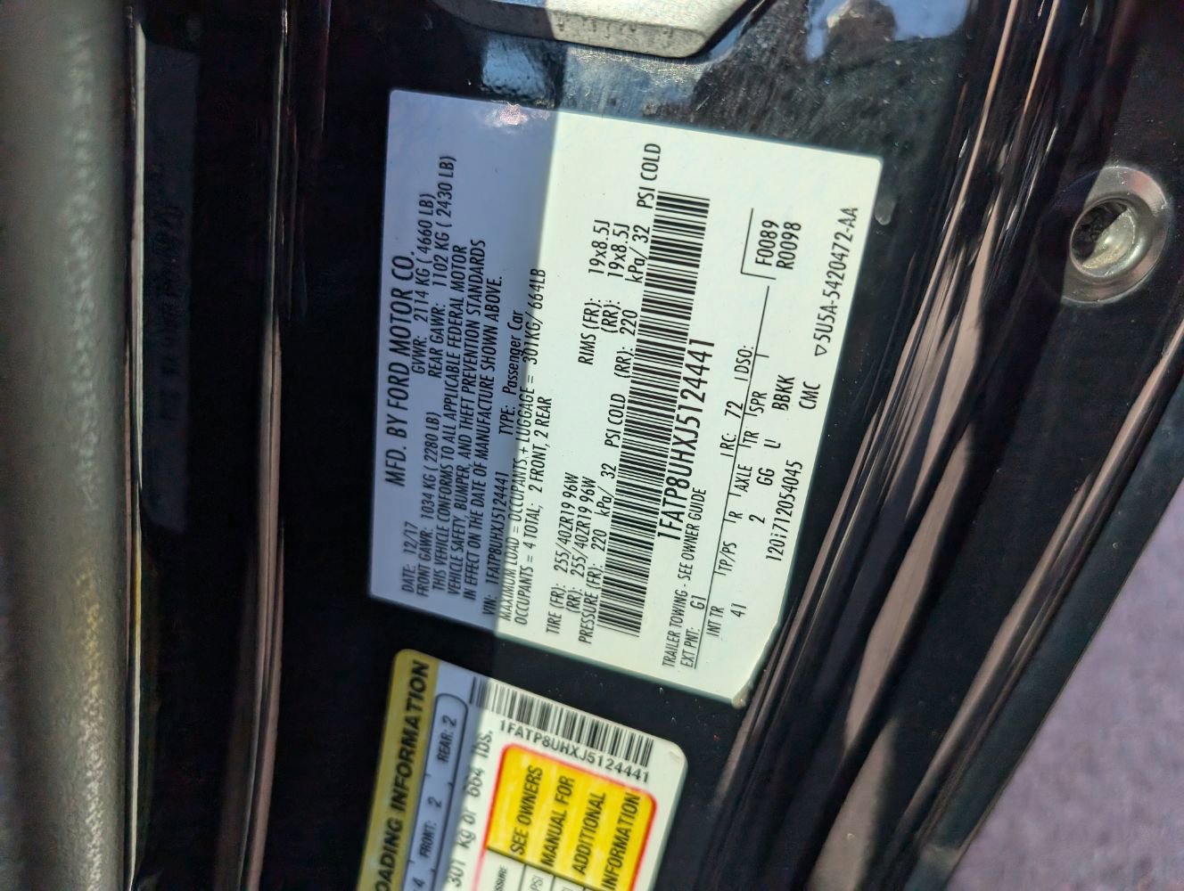 Used 2018 Ford Mustang Premium w/ Black Accent Package image 23