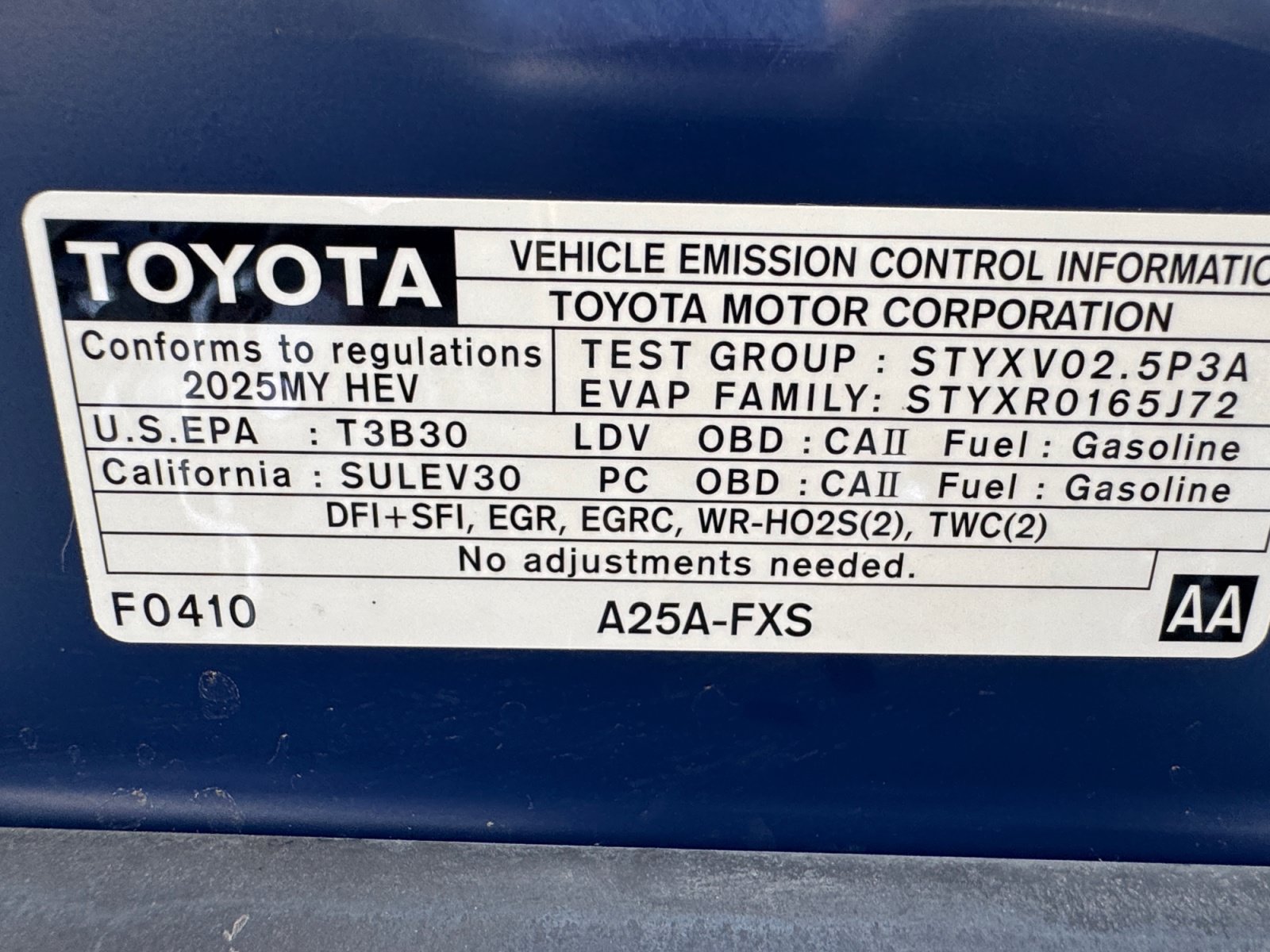 Used 2025 Toyota Camry SE FWD image 20