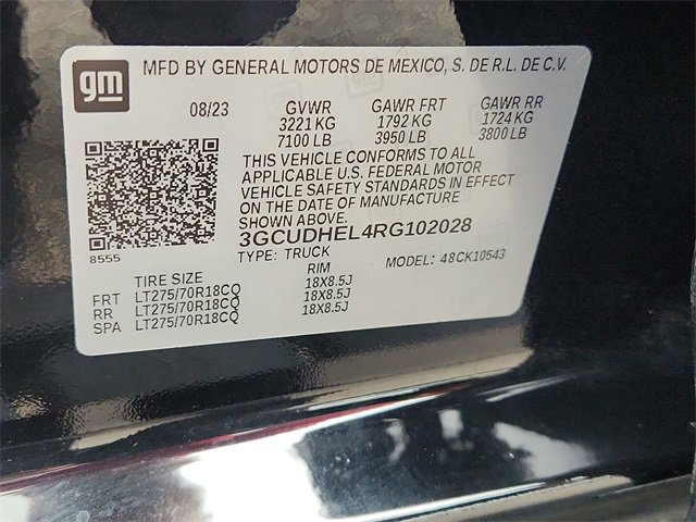 Used 2024 Chevrolet Silverado 1500 ZR2 w/ Technology Package image 33