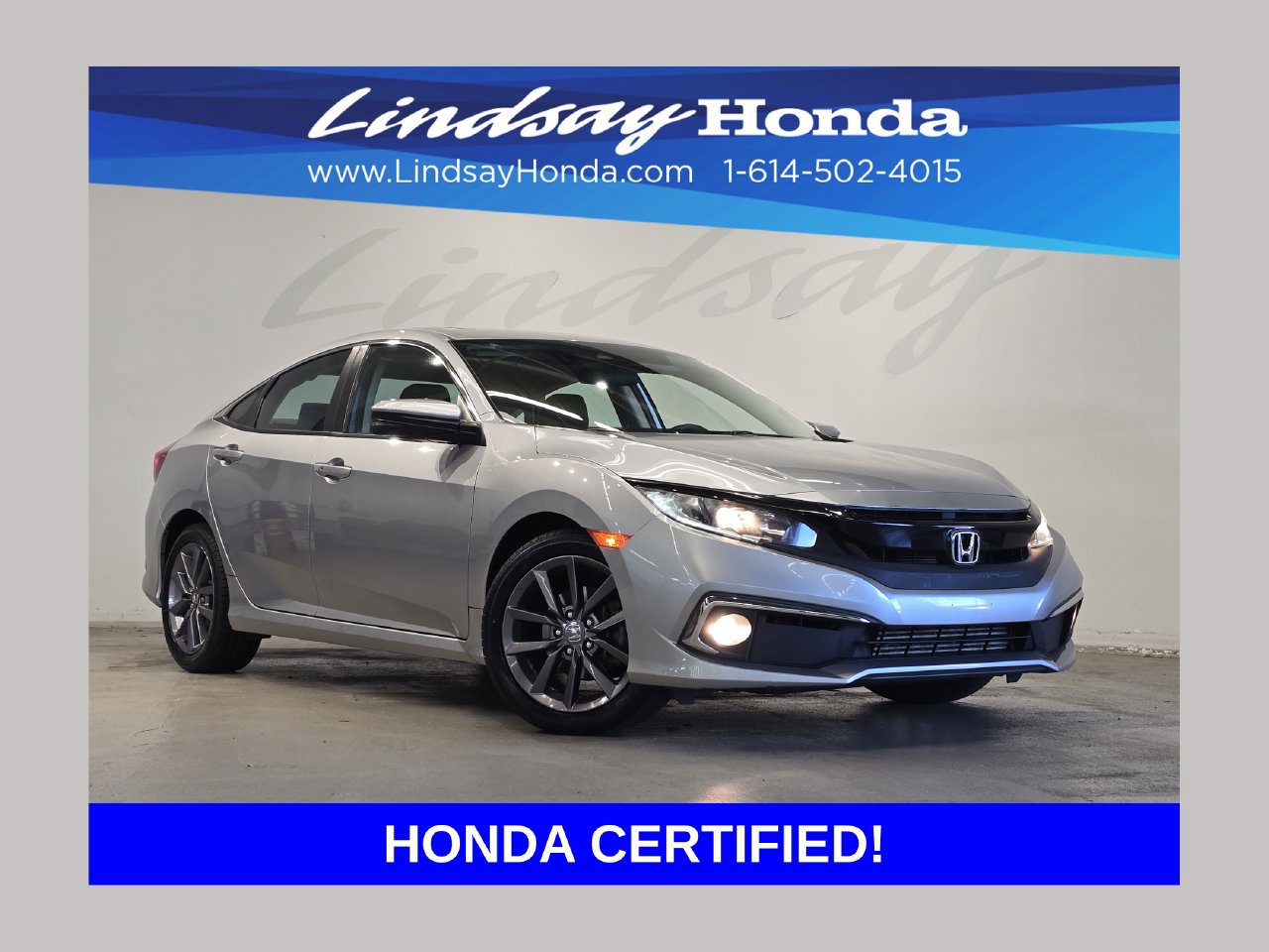 Certified 2021 Honda Civic EX image 1