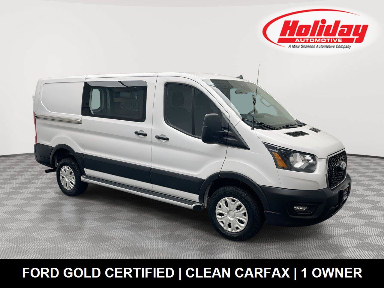 Certified 2025 Ford Transit 250 Low Roof w/ Exterior Upgrade Package RWD image 1
