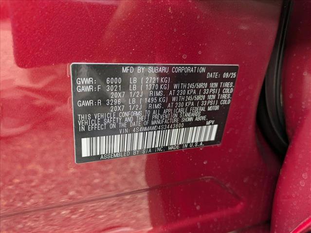 New 2025 Subaru Ascent Bronze Edition image 23