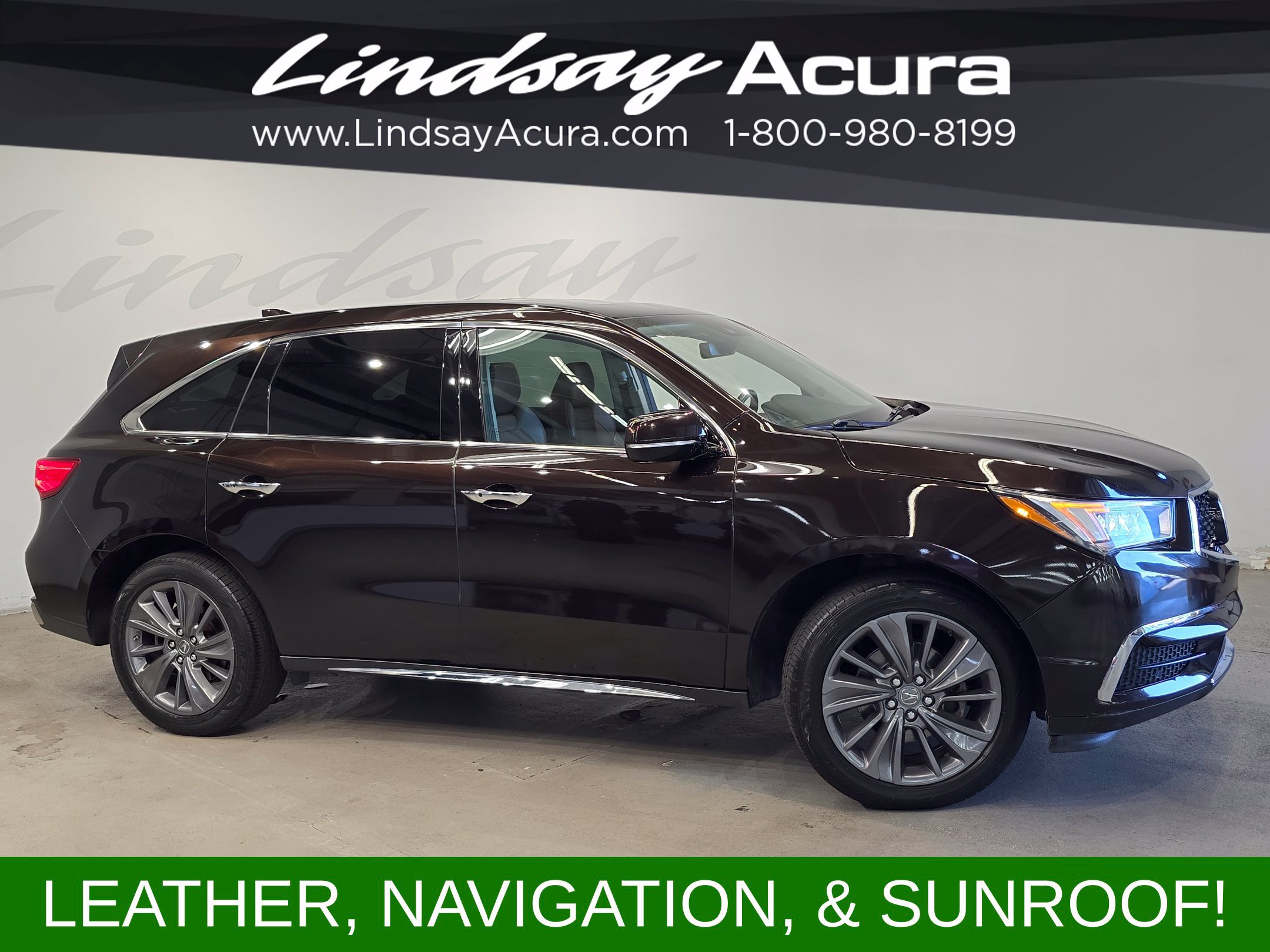 Used 2018 Acura MDX w/ Technology Package AWD/4WD image 3