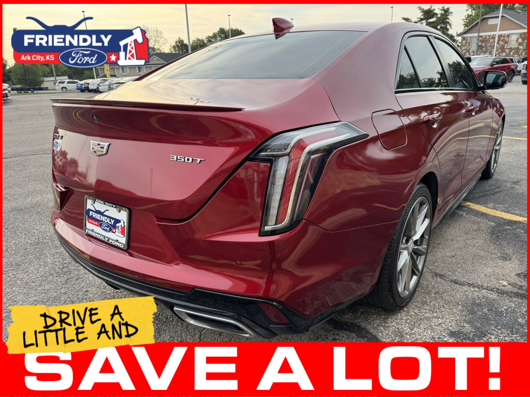 Used 2021 Cadillac CT4 Sport w/ Driver Awareness Plus Package RWD image 5