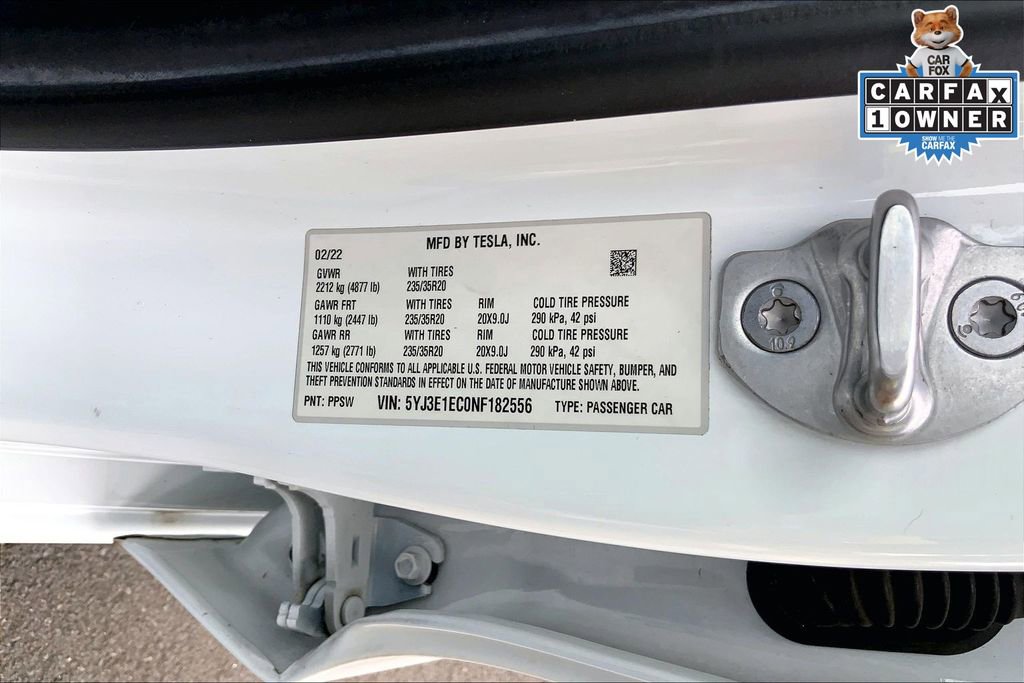 Used 2022 Tesla Model 3 Performance image 33