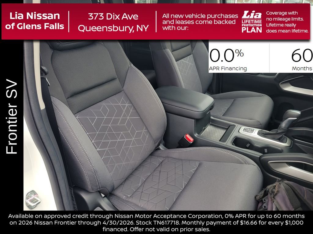 New 2026 Nissan Frontier SV w/ SV Convenience Package image 33