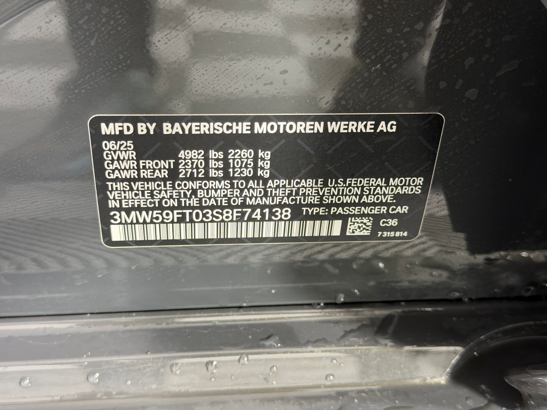 Certified 2025 BMW M340i w/ Premium Package RWD image 20