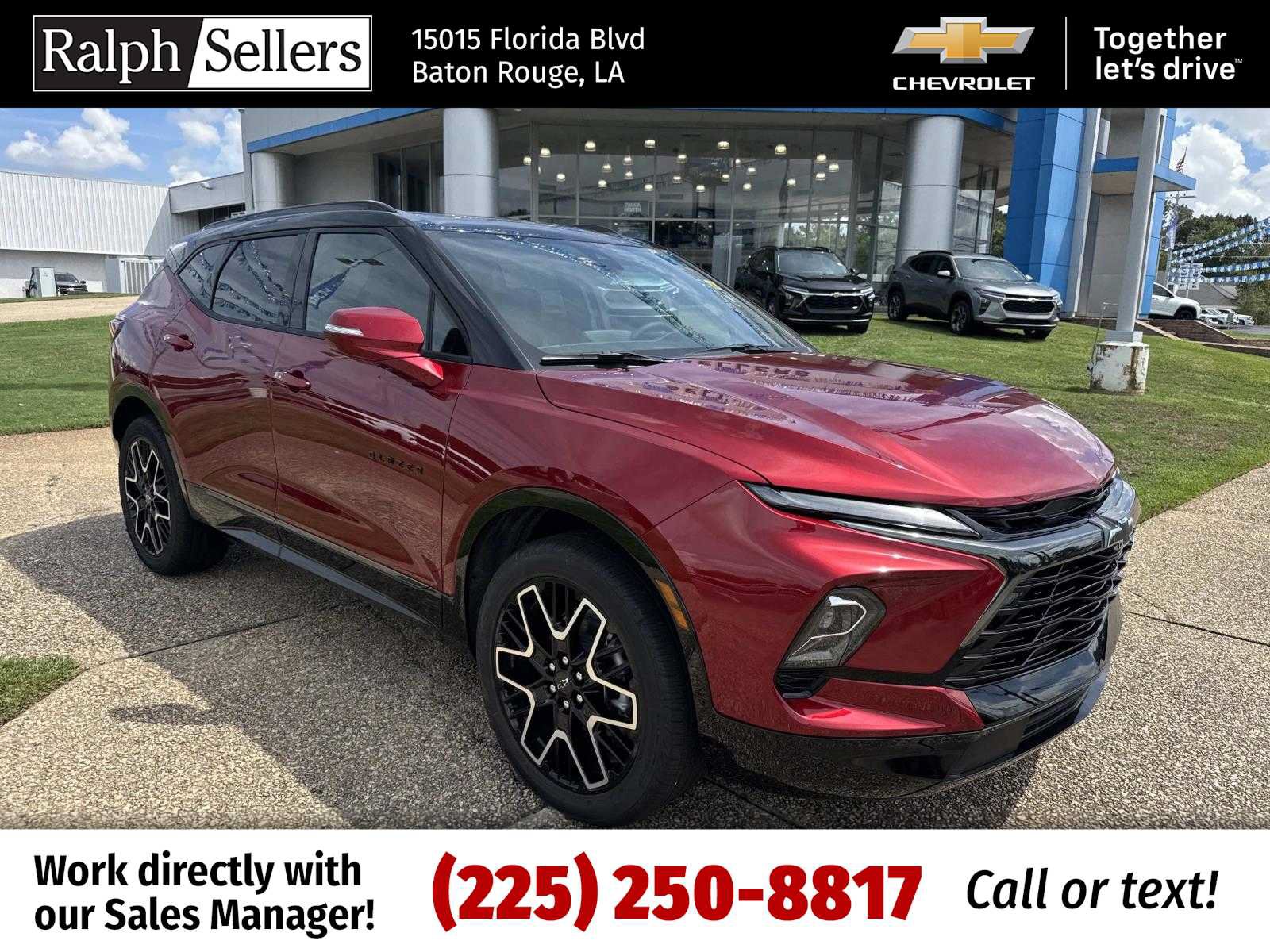 New 2026 Chevrolet Blazer RS w/ Driver Confidence II Package AWD/4WD image 1