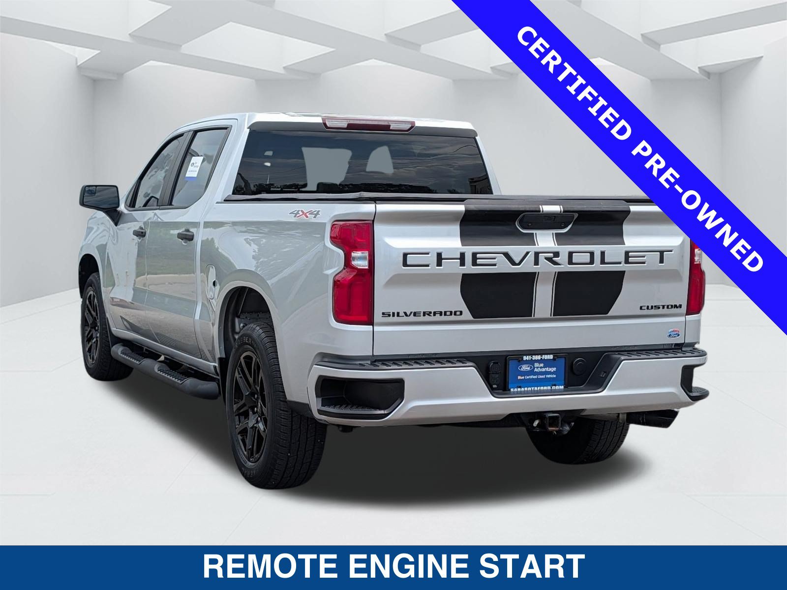 Used 2022 Chevrolet Silverado 1500 Custom w/ Rally Edition AWD/4WD image 7