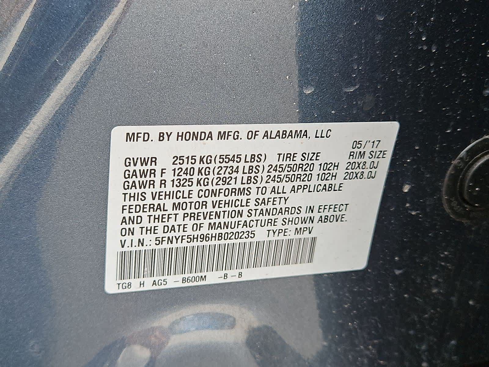 Used 2017 Honda Pilot Touring image 36