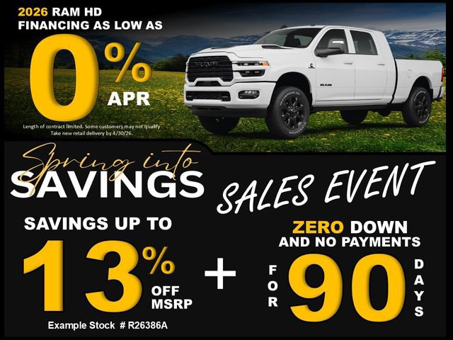 New 2025 RAM 2500 Tradesman w/ Chrome Appearance Group AWD/4WD image 3