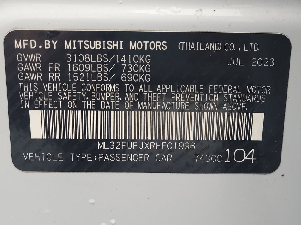 Used 2024 Mitsubishi Mirage G4 LE image 33