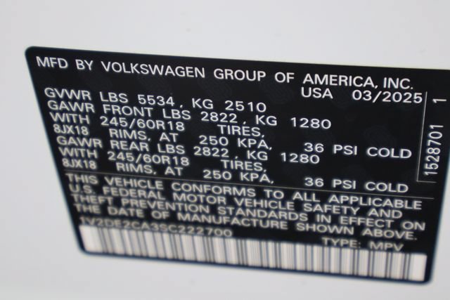 Used 2025 Volkswagen Atlas Cross Sport SE FWD image 27
