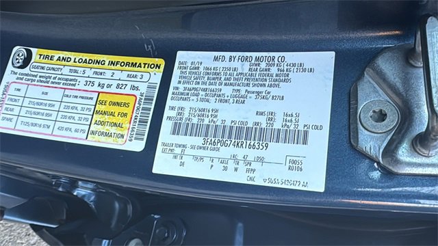 Used 2019 Ford Fusion S image 36