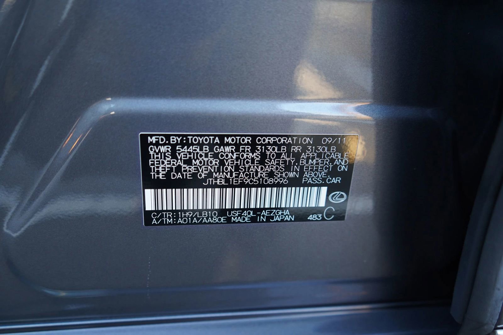 Used 2012 Lexus LS 460 image 9