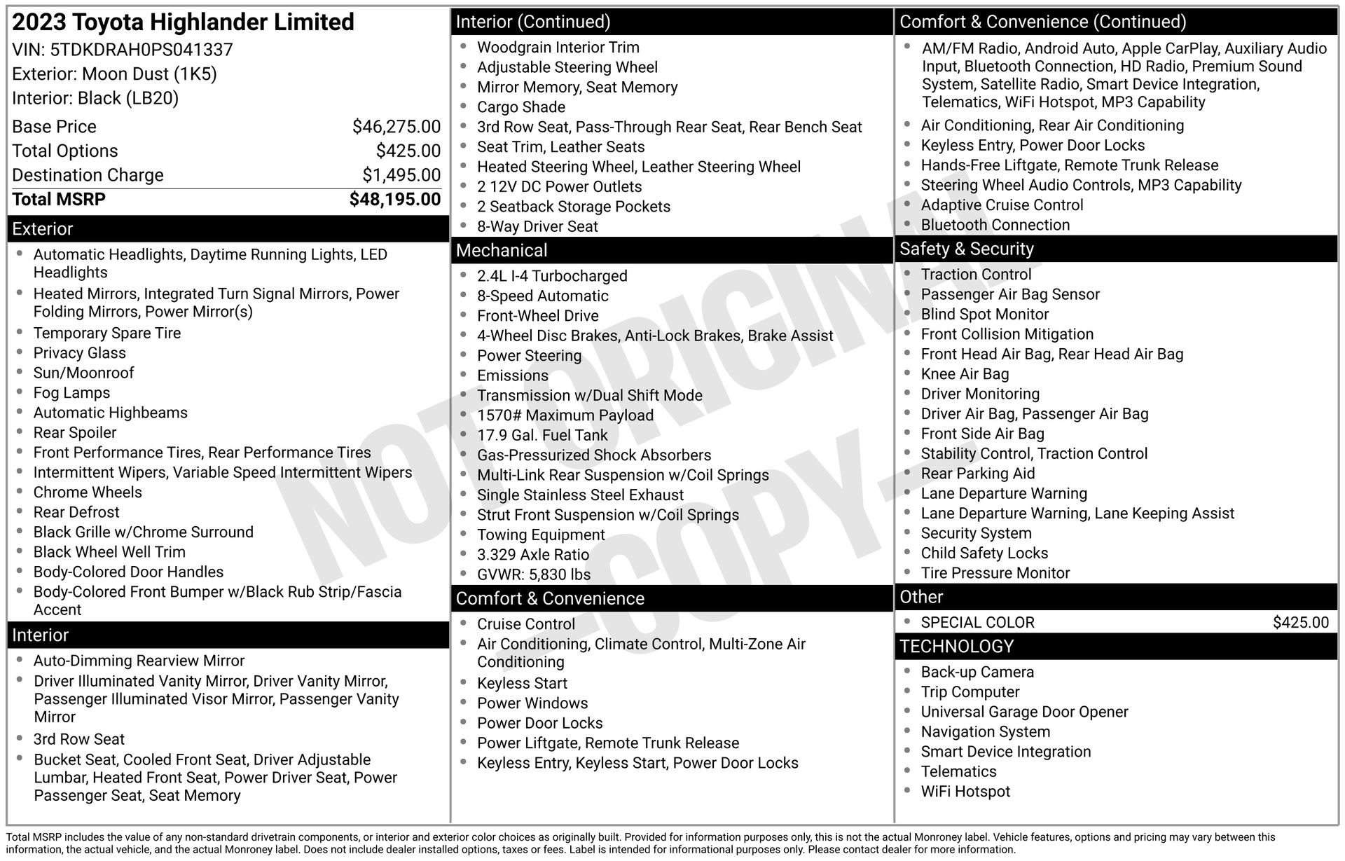 Used 2023 Toyota Highlander Limited image 24