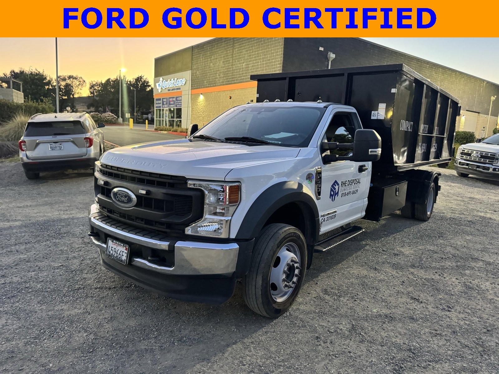 Certified 2020 Ford F550 4x4 Regular Cab Super Duty